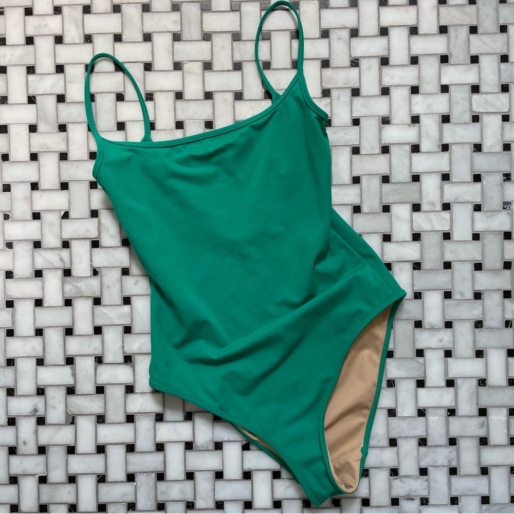 NU SWIM NOODLE SUIT Size S, Algae green